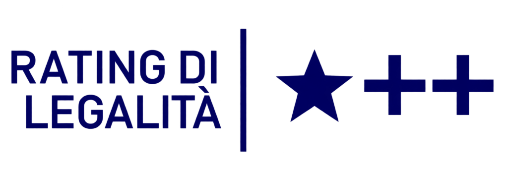 logo rating di legalità con stelle